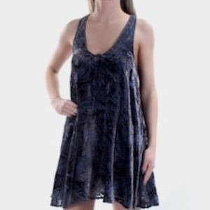 New!!!   Blue Combo Baby Doll Casual Dress
